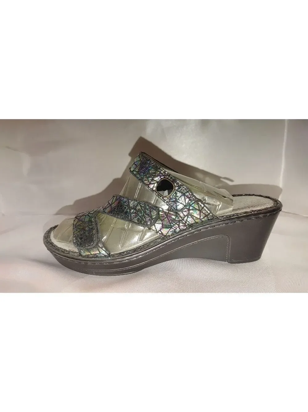 Alegria Loti Tectonic Wedge Sandal Size 38